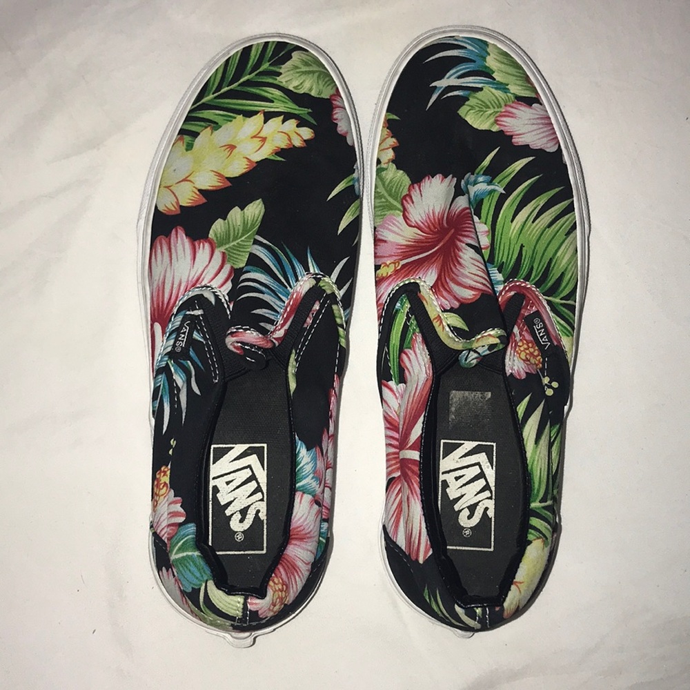 Tropical Slip on vans